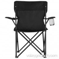 Quik Chair 1/4-Ton Heavy-Duty Folding Armchair for Camping Fishing Outdoor Activity   